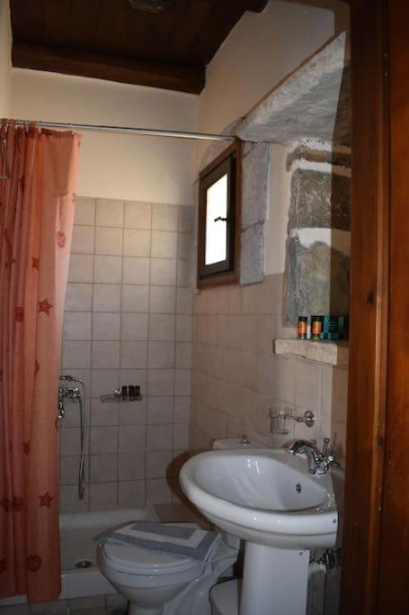 Traditional Villa With Pool In Sfakia Imbros Bagian luar foto