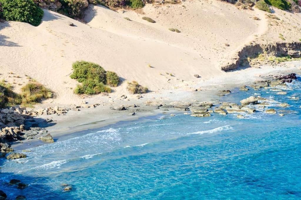 Traditional Villa With Pool In Sfakia Imbros Bagian luar foto