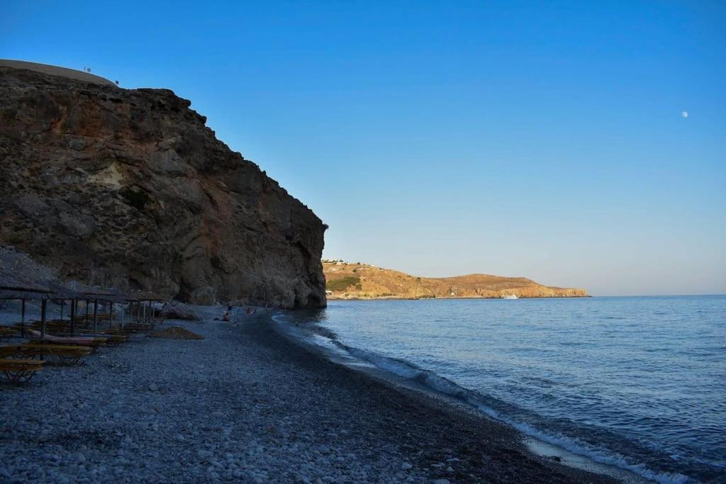 Traditional Villa With Pool In Sfakia Imbros Bagian luar foto