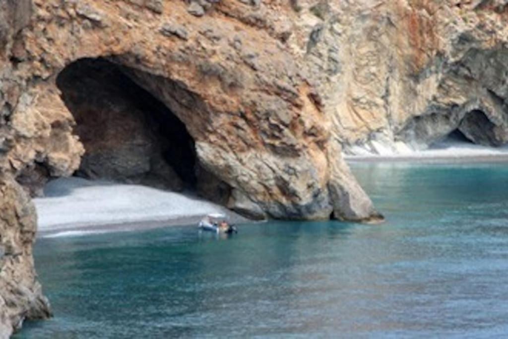 Traditional Villa With Pool In Sfakia Imbros Bagian luar foto