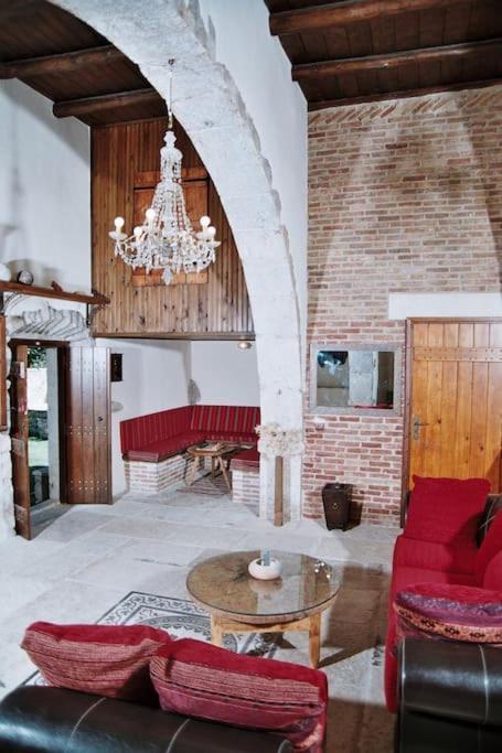 Traditional Villa With Pool In Sfakia Imbros Bagian luar foto